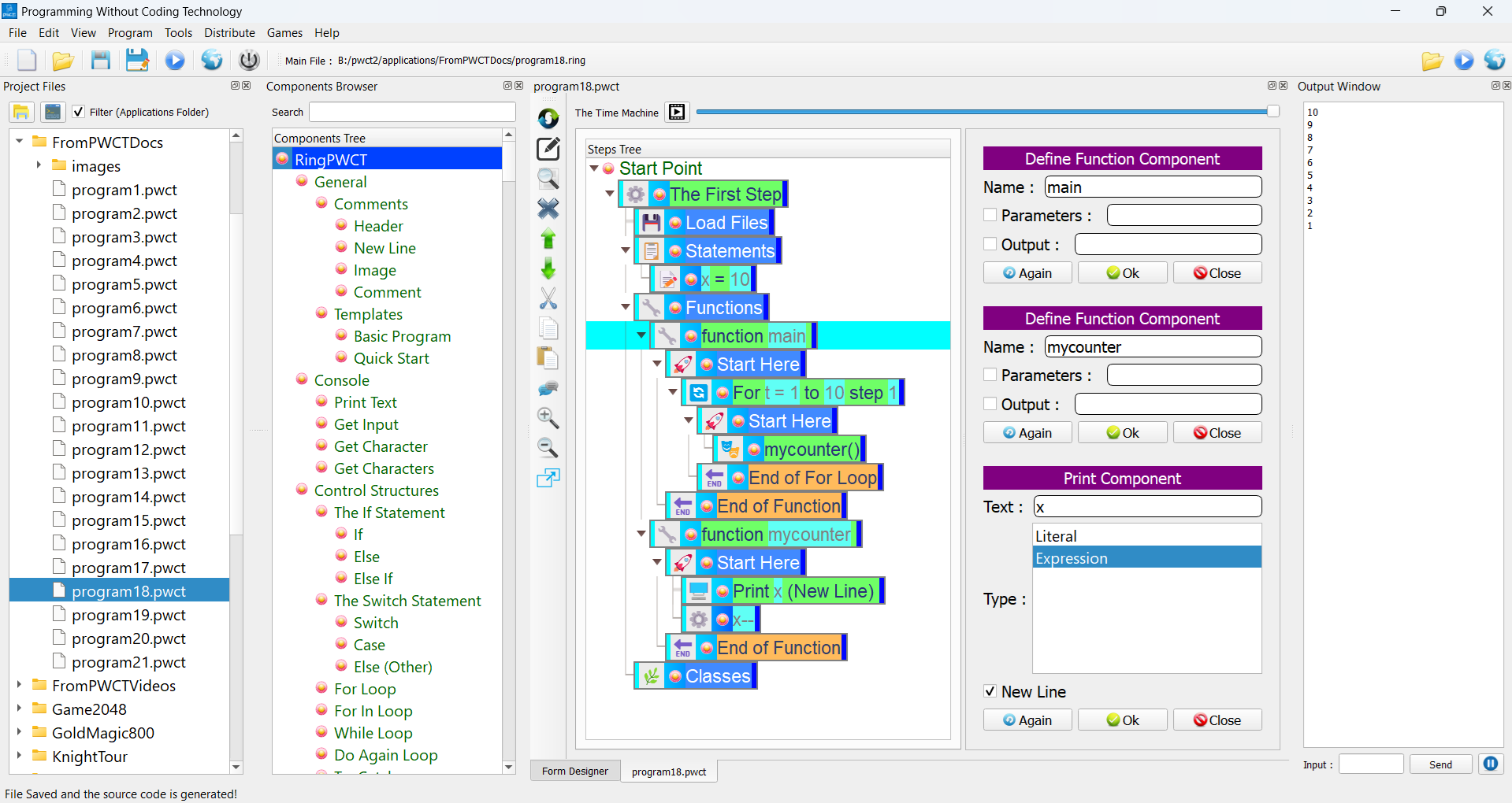 PWCT2 Game Development